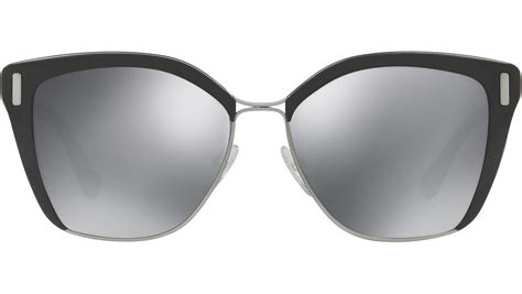 Prada PR 56TS 1AB5L0 Sunglasses in Black/Gunmetal